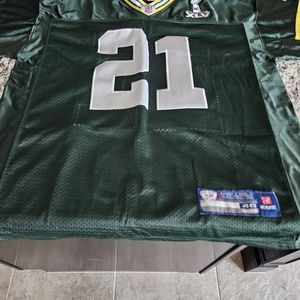 Authentic Green Bay Packers Reebok Jersey - #21 Woodson